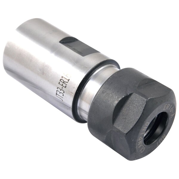H & H Industrial Products ER16 Collet & Drill Chuck With JT33 Sleeve - 3903-6050