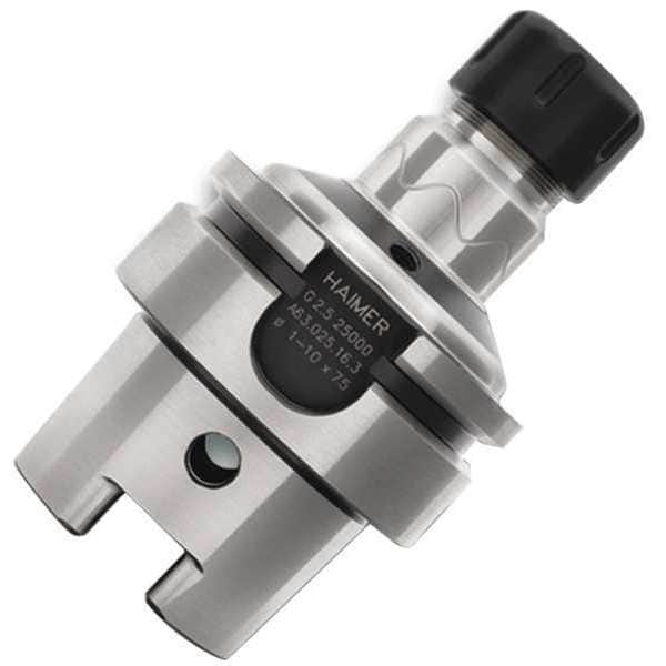Haimer Collet Chuck, ER25, HSK63A, 2.950 in. Proj - A63.025.25.3