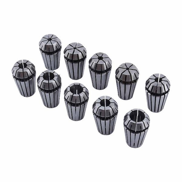 Hhip ER-25 10 Piece 3-16mm Metric Spring Collet Set - 3903-5230