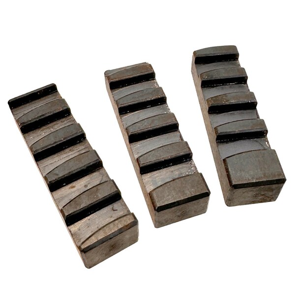 Wheeler-Rex 606480 - Rear Chuck Jaw Insert Set, Replaces 609728 - 606480-REX