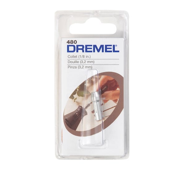 Dremel Dremel 1/8 in. X 1 in. L Metal Collets 1 pk - 480