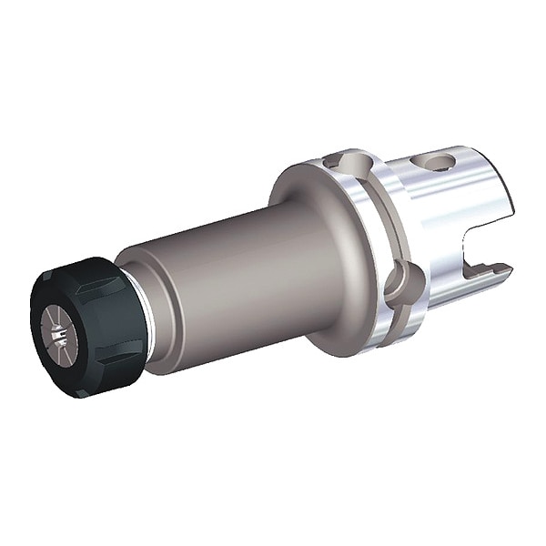 Km Systems Collet Chuck, HG03, Taper Shank - KM40TSER16038M