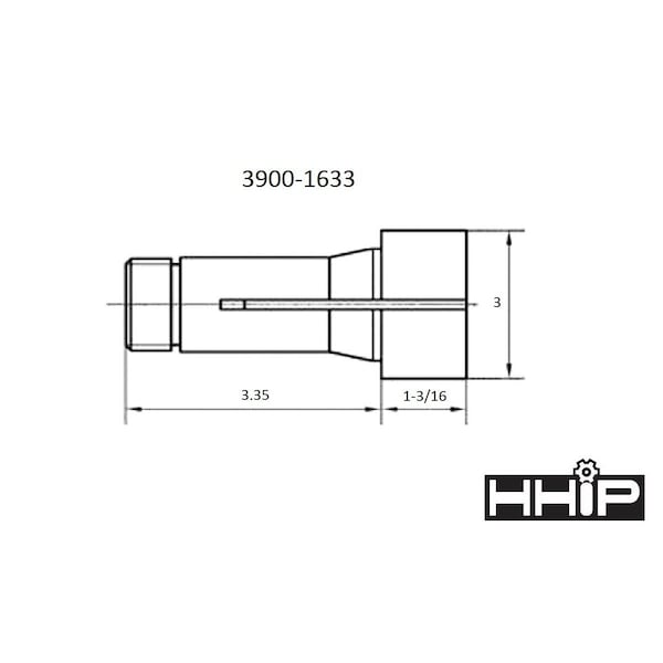 Hhip 3" 5C Clutch Collet - 3900-1633
