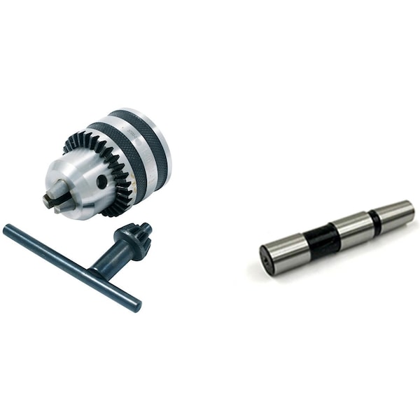 Hhip 1/2" JT33 Drill Chuck with  5/8" Straight Shank Arbor - 9999-0014