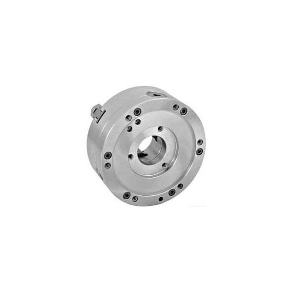 Bison Usa Bison 3-Jaw (2 Piece) Scroll Chuck Forged Steel Body, Plain Back, 8" - 7-820-0800