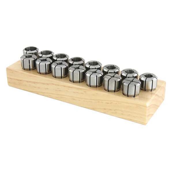 Techniks Collet Set, DA100, 1/64 in., 21 pcs. - 01610-21S