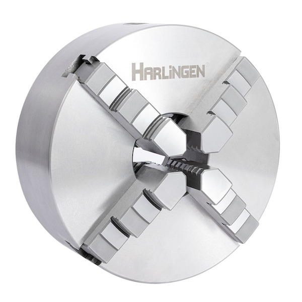 H & H Industrial Products Harlingen 3" 4-Jaw Self-Center  Lathe Chuck Plain Back - 9713-2110
