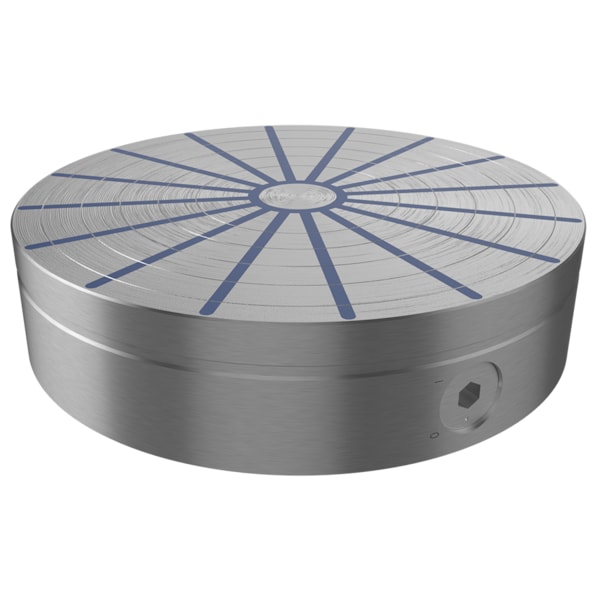 Mpi 6" Double Rare Earth Round Chuck 140N/cm² holding force - RC-150-REN
