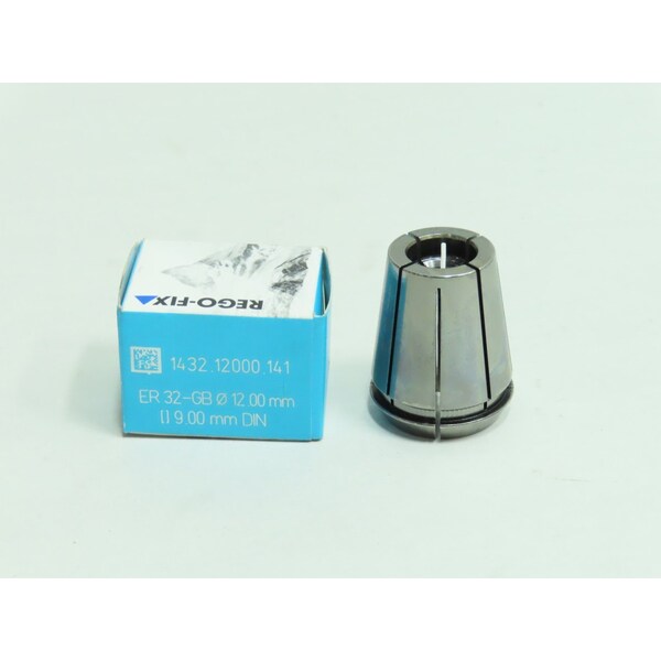 Rego-Fix COLLET 12MM 9.00MM DIN TOOL HOLDER - 1432.12000.141 ER32-GB