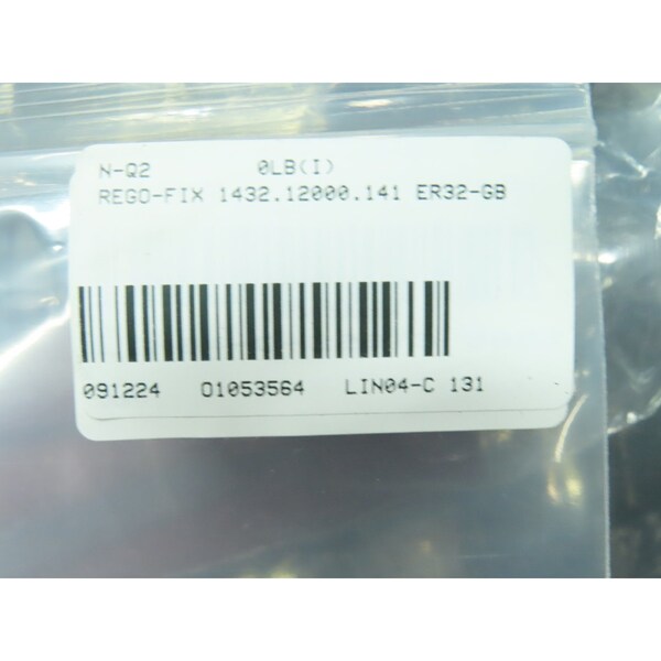Rego-Fix COLLET 12MM 9.00MM DIN TOOL HOLDER - 1432.12000.141 ER32-GB