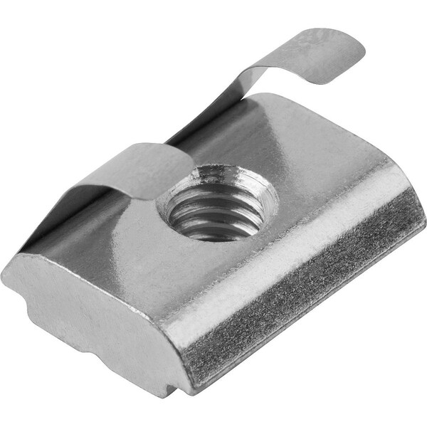Kipp Slot Key Twist-In D=M08 B=14 Steel, With Spring Strip - K1027.1008