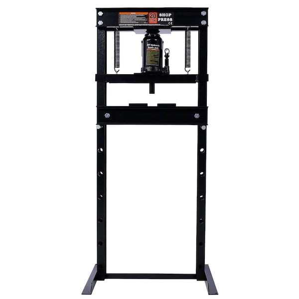 Wrightmaster 20-Ton Hydraulic Shop Press for Automotive & Metalworking Tasks - ZR-S00031
