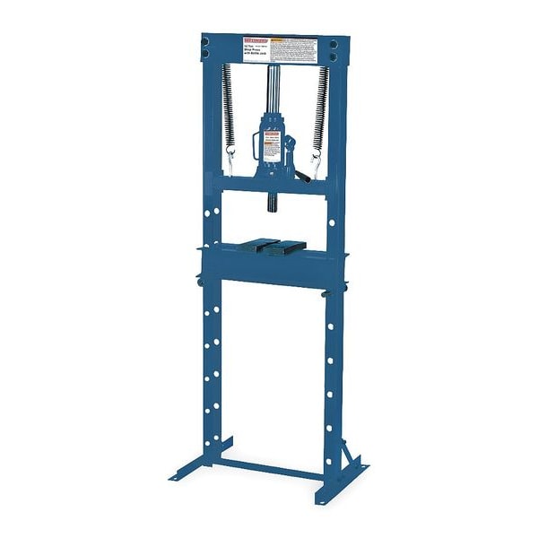 Westward Hydraulic Economy Shop Press, 12 Ton - 1MZJ5