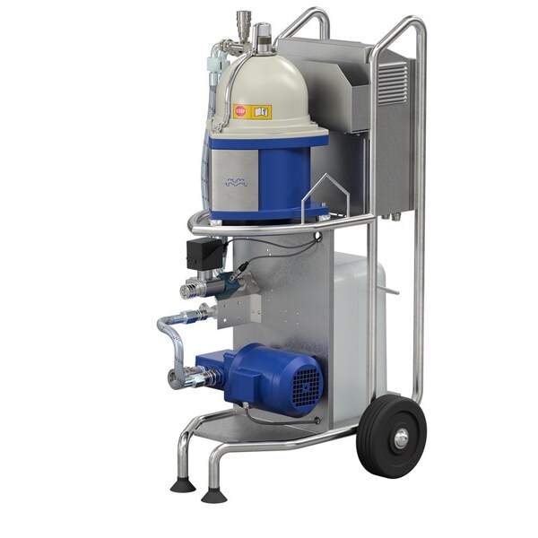 Alfa Laval Cleaning system for removal of water and particulate from pre-heated mineral oil, 2.2 GPM - EMMIE 2 WITHOUT HEATER