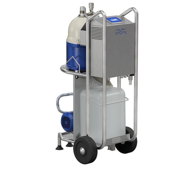 Alfa Laval Cleaning system for removal of water and particulate from pre-heated mineral oil, 2.2 GPM - EMMIE 2 WITHOUT HEATER