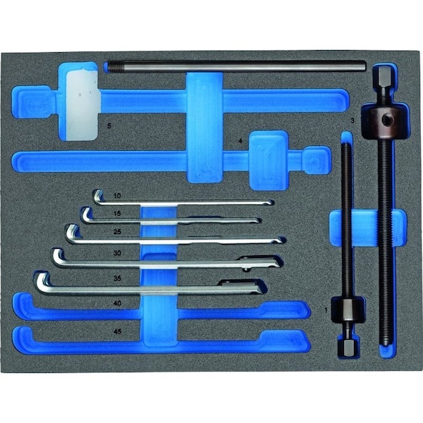 Gedore Ball Bearing Extractor Set In I-BOXX 72 - 1101 CT-1.29/1K