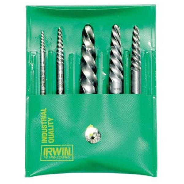 Irwin Irwin Industrial Tool Co.  Spiral Screw Extractor Set Sizes SP 1-5 - IR99412