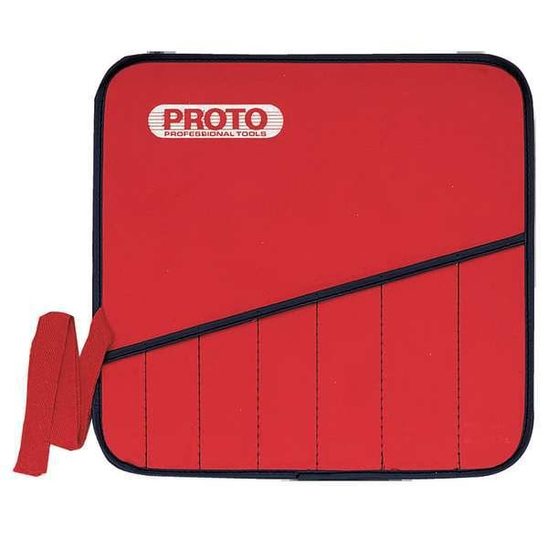 Proto Tool Pouch, 10 x 12 In, Red, Canvas - JSCR9SP