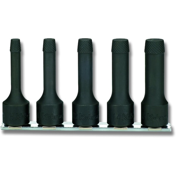 Ko-Ken Bolt Twister set 8mm-16mm 150mm 5 pieces 1/2 Sq. Drive - RS4129/5-L75