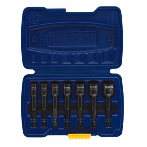 Irwin 394100 7 Piece Power Bit Extractor Set 3/16 Inch - 1/2 Inch - HA394100