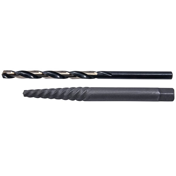 Cle-Line 2PC HD HSS Black & Gold Jobber Drill 5/32 and Screw Extractor #3 Set Cle-Line 1864 - C22313