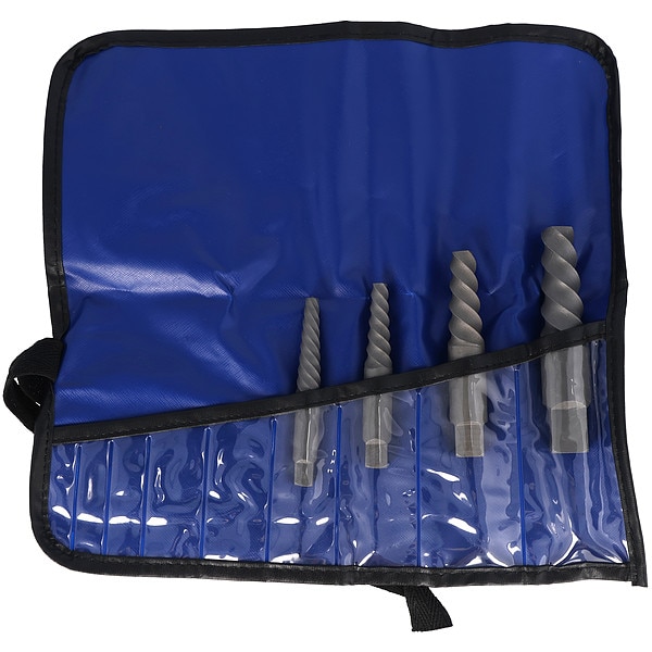Chicago-Latrobe Screw Extractor 4pc Set 800 Chicago-Latrobe #5, #5-1/4, #6, #6-3/8, #7, & #7-1/2 - 65041