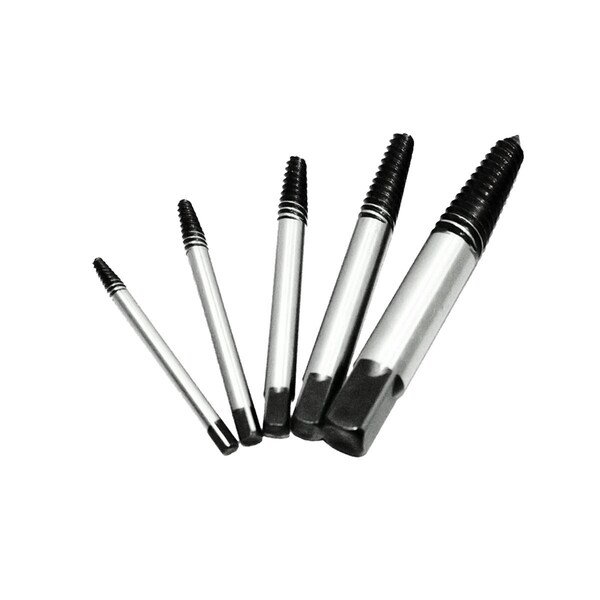 K-Tool International Spiral Screw Extractor Set, 5 Piece - KTI70040