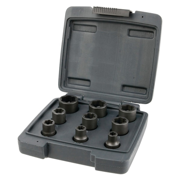 Perform Tool Bolt Extractor Use To Remove Old/ Stripped/ Rusted/ Painted Nuts And Bolts; 3/8 In Drive; Chrome - W38916