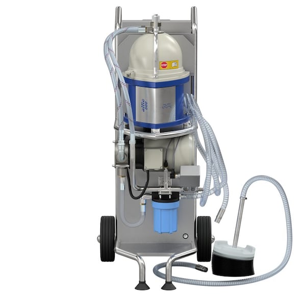 Alfa Laval Cleaning system for removal of tramp oil and particulate from metalworking and wash fluids, 2.2 GPM - ALFIE 500 WITH BELLOWS SUCTION DEVICE