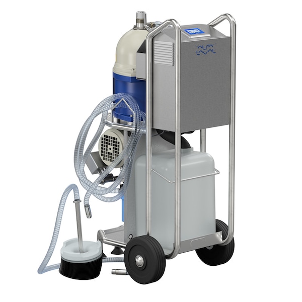 Alfa Laval Cleaning system for removal of tramp oil and particulate from metalworking and wash fluids, 2.2 GPM - ALFIE 500 WITH BELLOWS SUCTION DEVICE