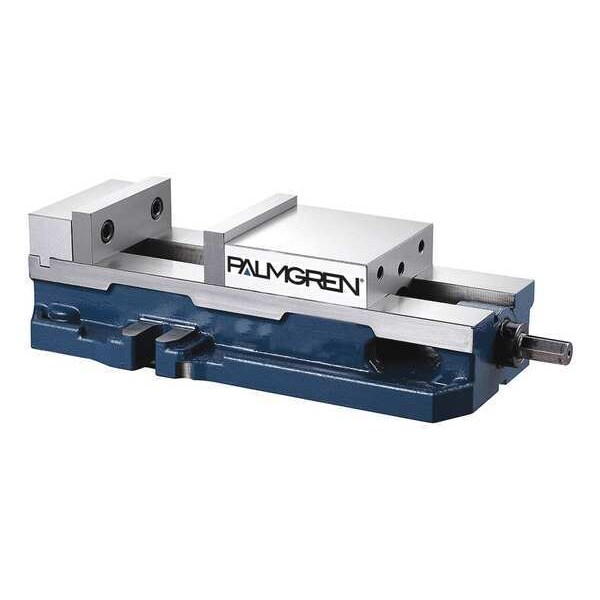 Palmgren Vise, Dual Force, Slotted, 4-11/64 in. W - 9625927