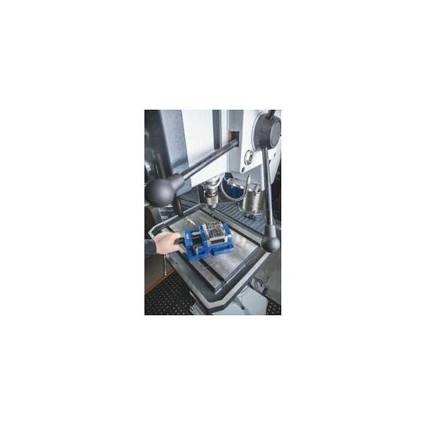 Holex Manual Vise for Drilling Machines, Jaw Width: 100mm - 365045 100