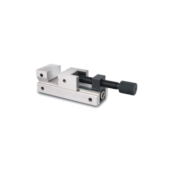 H & H Industrial Products Pro-Series 36mm EDM Stainless Steel Vise With Handle - 3901-2743