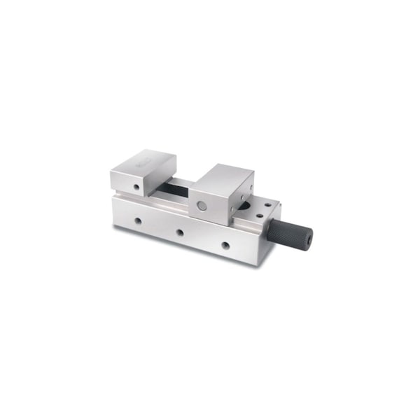 H & H Industrial Products Pro-Series 40mm EDM Stainless Steel Vise With Handle - 3901-2750