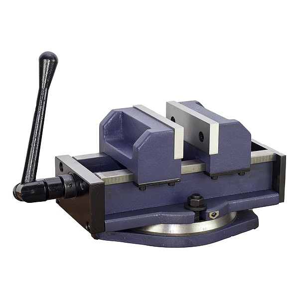 Dayton Vise, Grooved Jaw Plate, 6" Jaw Opening - 480Z98