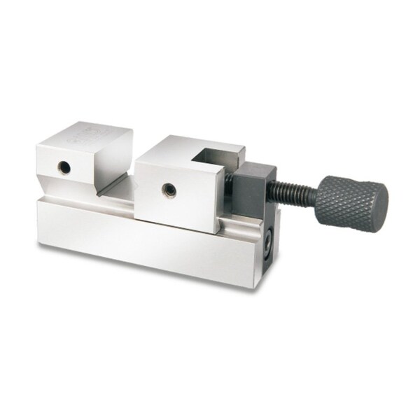 H & H Industrial Products Pro-Series 25mm EDM Stainless Steel Vise With Handle - 3901-2741