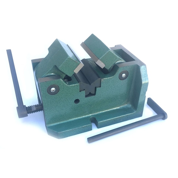 Hhip 4" Horizontal/Vertical Machine Vise - Holds Shafts & Round Parts - 3900-1720