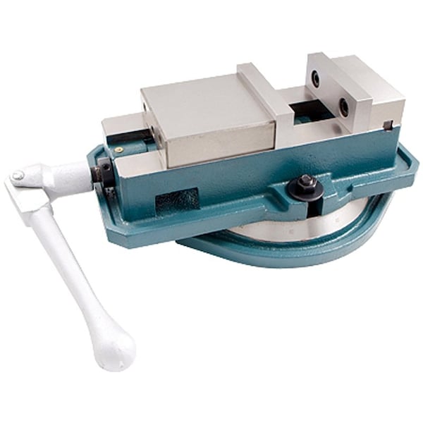 Hhip 4" Ultra Series Angle Tight Positive Lock Mill Vise On Swivel Base - 3900-2204