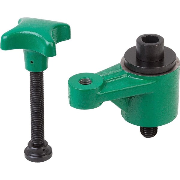 Kipp Swing Clamp Left+Right, Standard, Comp:Carbon Steel, L=63 - K0019.01