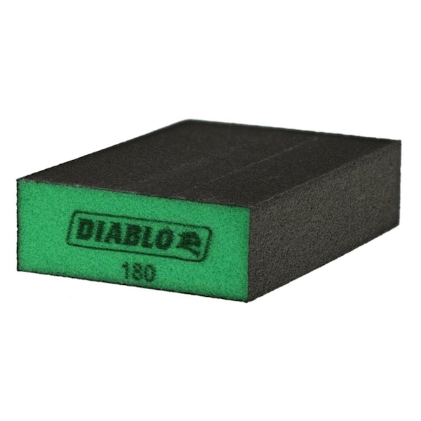 Lija plana de esponja de lijado ultra de borde plano Endura-Bond de 180 grit de Freud America - 1018181
