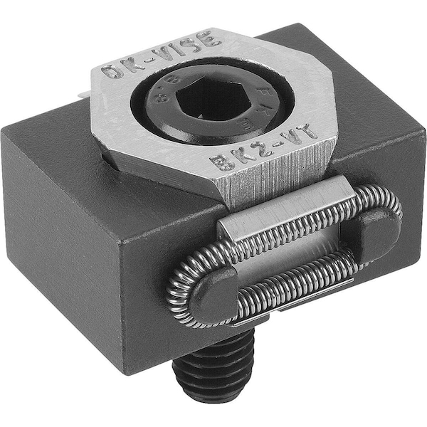 Kipp Wedge Clamp W Machining Allowance, B=29 For Tapped Hole G=M08, Tool Steel Hardened - K0041.08