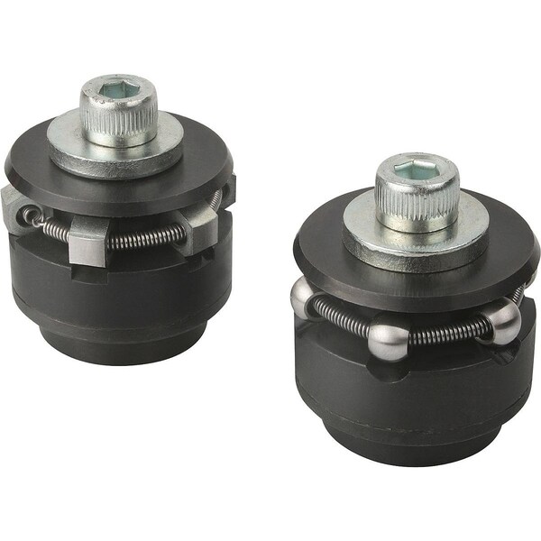 Kipp Centring Clamp Form:B Hexagon, D=46, 5, D1=M08, D4=8, 4, Steel Hardened And Black Oxid Fi, Comp:Steel - K0358.204708