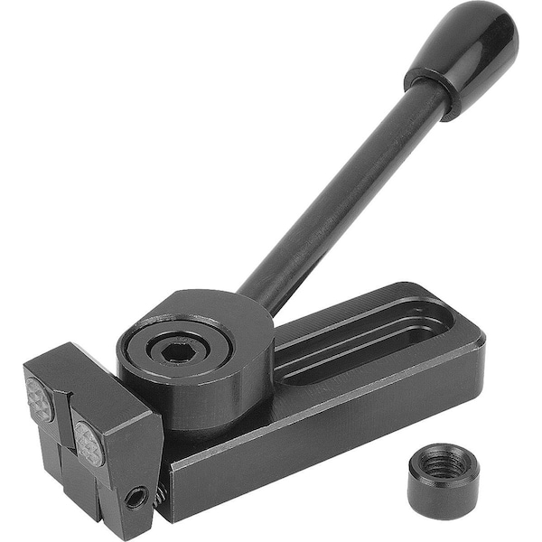 Kipp Side Clamp Right A=78 25X24, Form:C Steel - K0034.006015