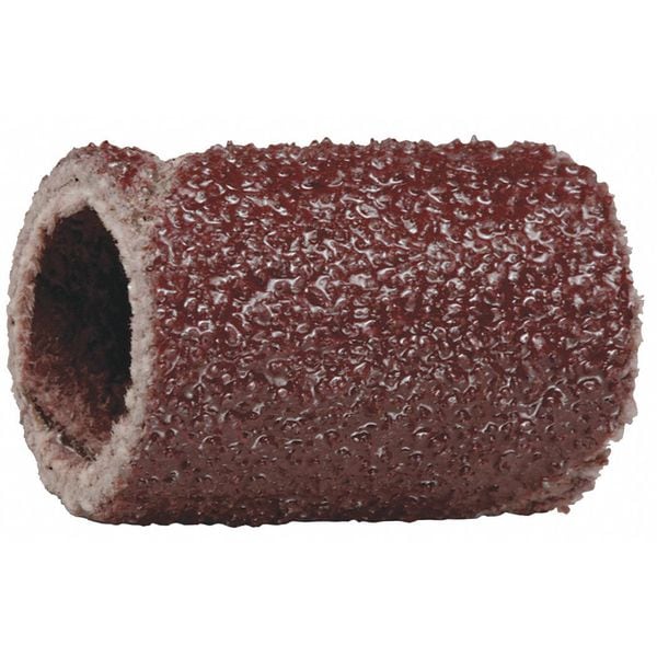 Banda de lija 3M, 1/4" de ancho, 1/2" de largo, cubierta cerrada, óxido de aluminio, grano 120, café - 7100137354