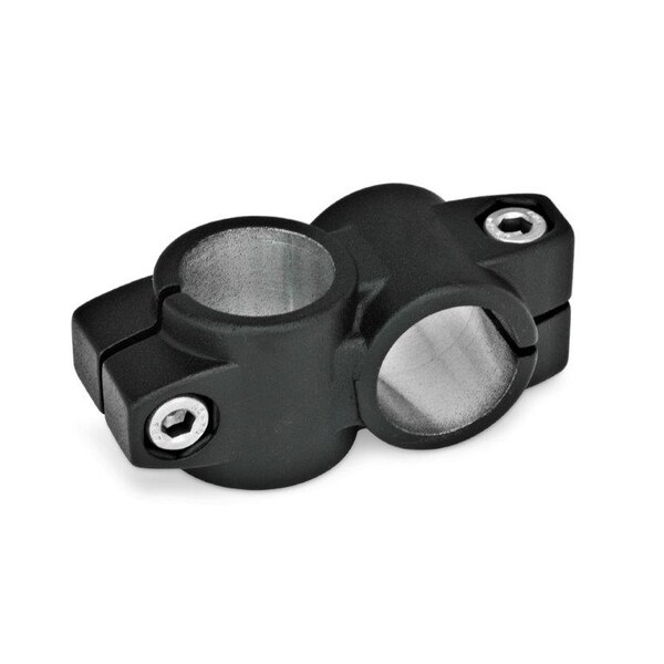 J.W. Winco GN132-B60-B60-80-2-SW 2-Way Connector Clamp - 132-B60-B60-80-2-SW