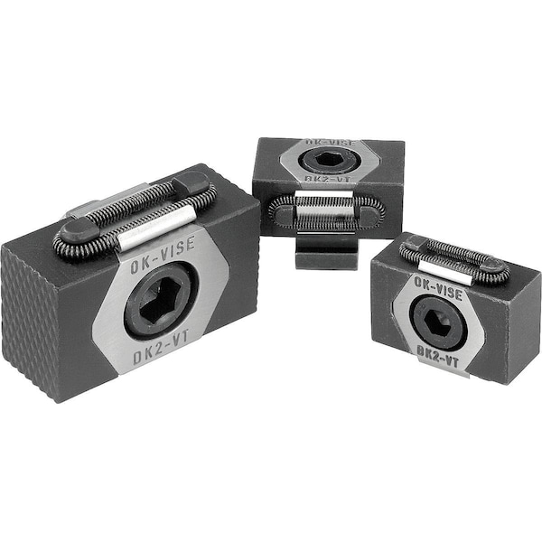 Kipp Wedge Clamp W Machining Allowance, B=41 For T-Slot G=14, Tool Steel Hardened And - K0041.1214