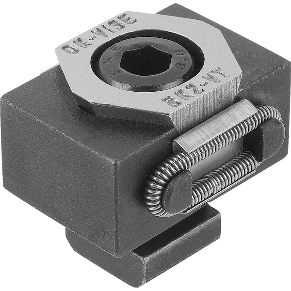 Kipp Wedge Clamp W Machining Allowance, B=29 For T-Slot G=10, Tool Steel Hardened And - K0041.0810