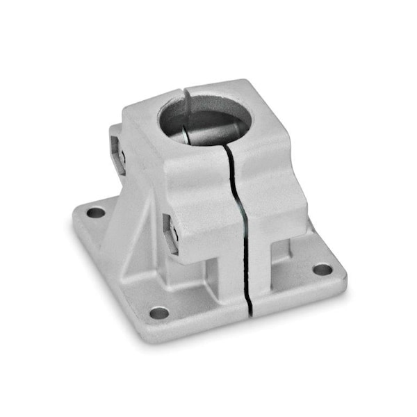J.W. Winco GN165-V25-2-BL Base Plate Connector Clamp - 165-V25-2-BL