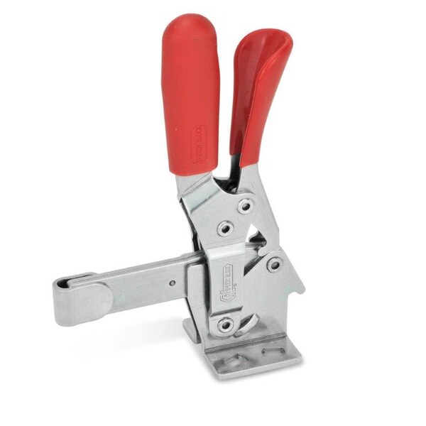 J.W. Winco GN810.3-130-EL-NI Vertical Toggle Clamp - 810.3-130-EL-NI