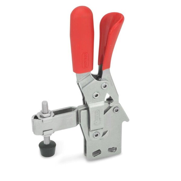 J.W. Winco GN810.4-230-BLC-NI Vertical Toggle Clamp - 810.4-230-BLC-NI